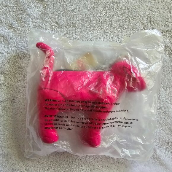 NWT PINK VS puppy packable tote - Picture 4 of 5